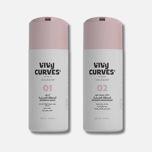 بكج غسول ومزيل عرق المنطقة الحساسة للنساء